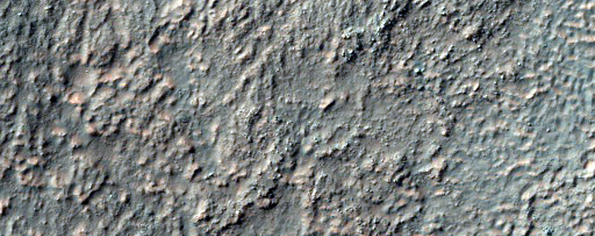 Argyre Region West of Hale Crater
