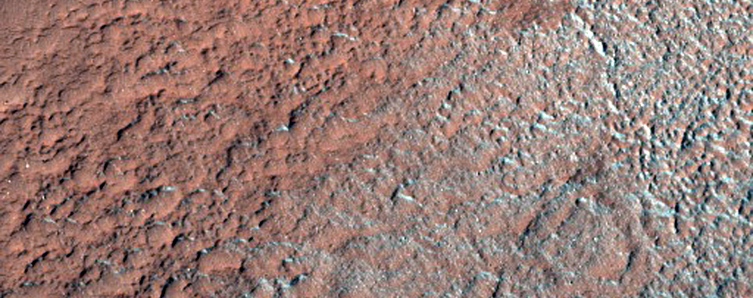Possible Fluvial Features in Western Hellas Region
