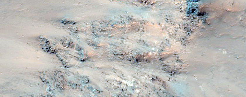 Ridge in Eos Chasma
