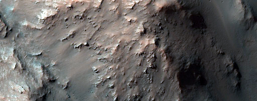 Big Central Uplift of a Large Crater
