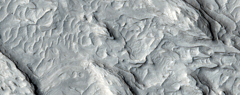 Aeolis Planum Landscape
