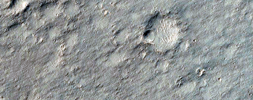 Thermal Inertia Boundary in Terra Cimmeria
