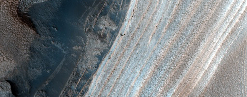 Chasma Boreale Eastern Head Scarp
