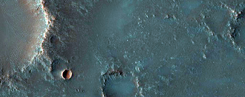 Syrtis Major Lava Flow Surface
