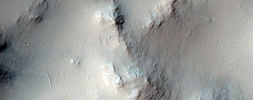 Central Structure of a Large Impact Crater
