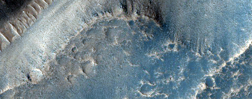 Junction of Fractures Near Kasei Valles

