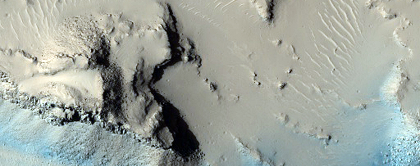 Fossae Source of Outflows
