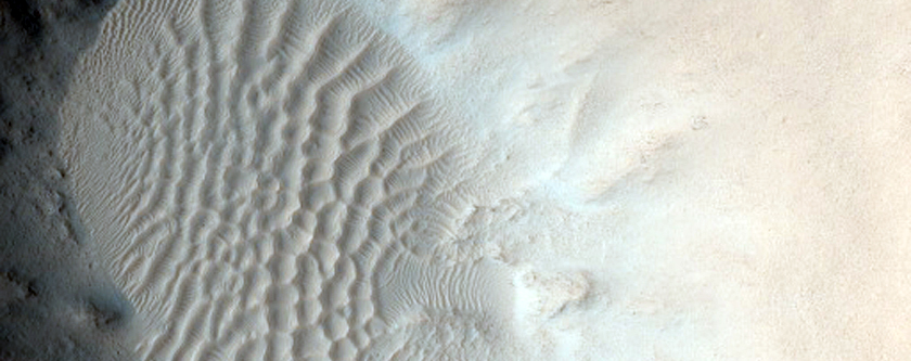 Crater Near Nili Fossae
