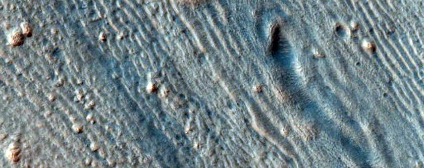 Troughs and Ridges in Reull Vallis
