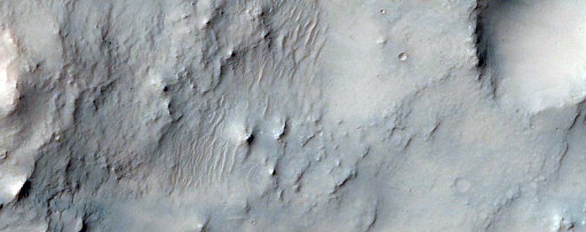 Sinus Sabaeus Crater Ejecta
