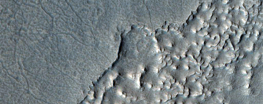 Contact in Protonilus Mensae

