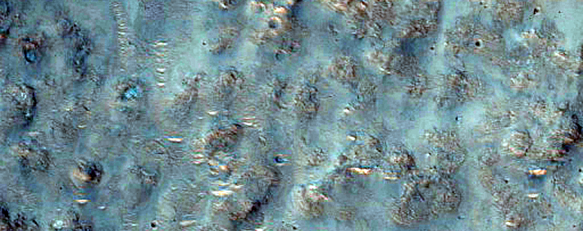 Fan in Channel Wall in Libya Montes
