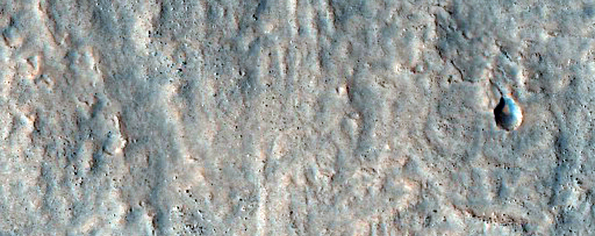 Contact of Different Terrain Types at Southern Edge of Northern Lowlands
