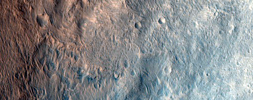 Candidate Future Landing Site in Trouvelot Crater
