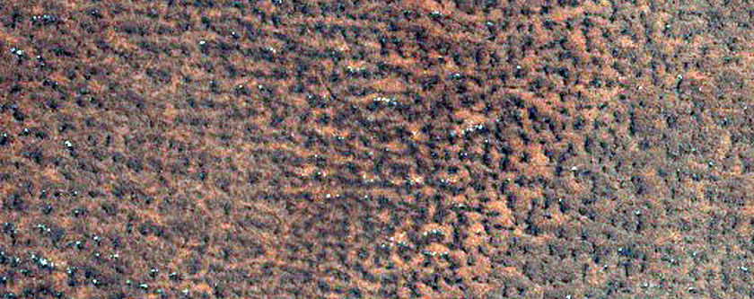 Subdued Crater on Northern Plains
