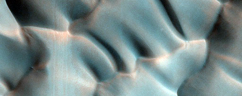 North Polar Dunes Dubbed South Beach

