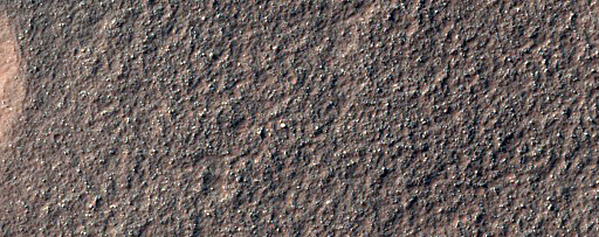 High Thermal Inertia Patch in Southern Highlands
