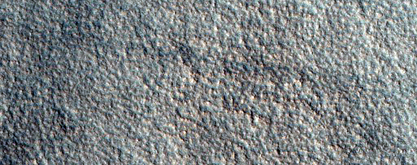 Impact Crater on Lonely Northern Plains
