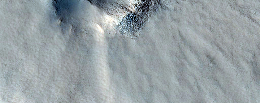 Well-Preserved Small Impact Crater
