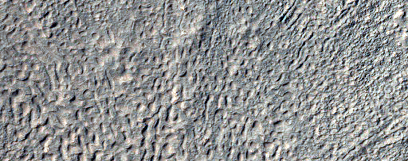South Mid-Latitude Crater
