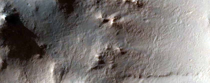 Isolated Massif Among Graben
