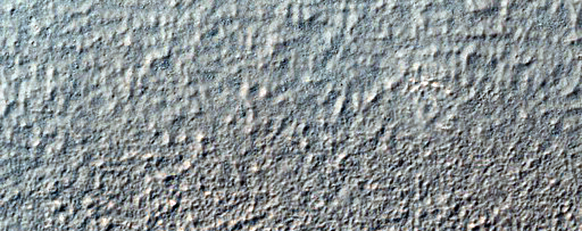 Layers in Wall of Teviot Vallis
