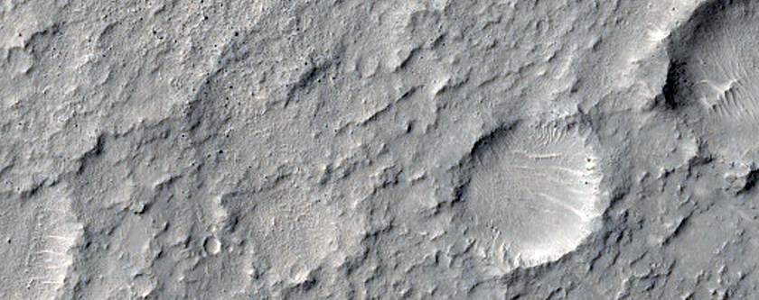 Very Recent Small Crater
