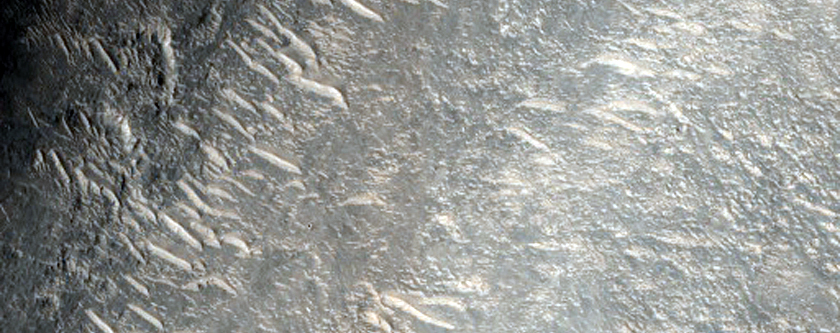 Isolated Massif in Nepenthes Planum
