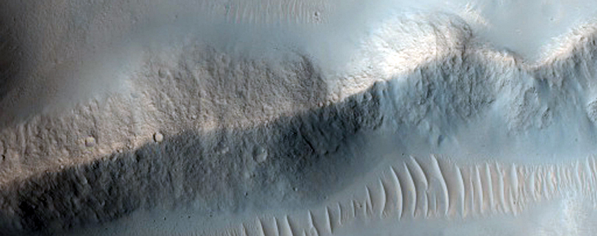 Well-Preserved Double Crater
