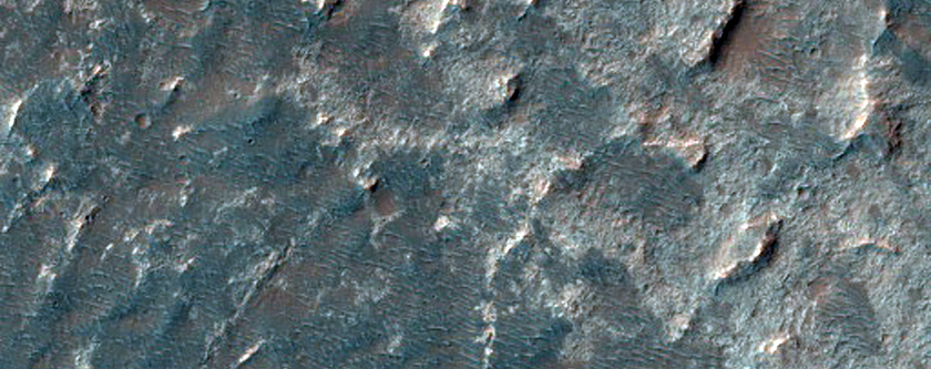 Plains Region South of Nirgal Vallis
