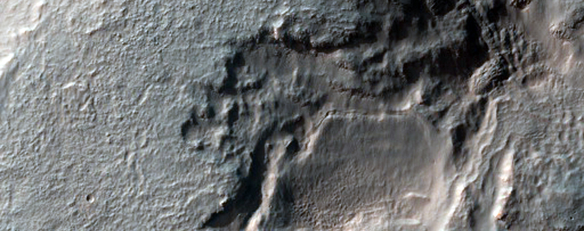 North Rim of Argyre Region with Possible Phyllosilicates
