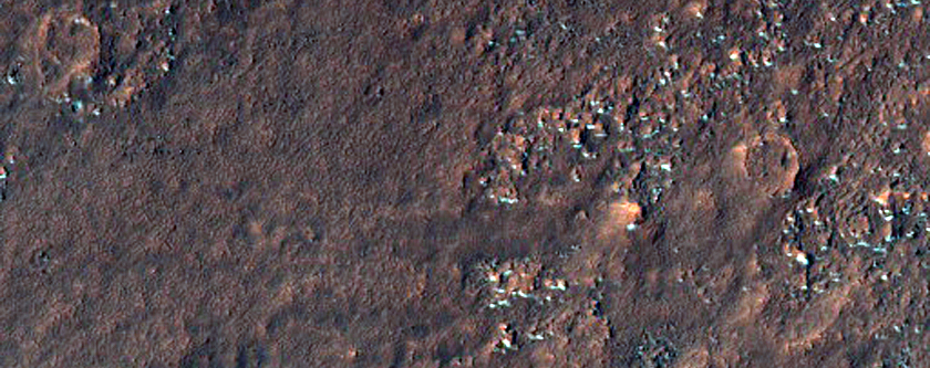 Mantled and Degraded Terrain in Terra Sirenum
