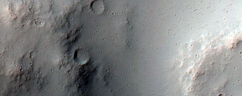 Well-Preserved Impact Crater
