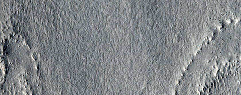 Viscous Flow Features in Kufra Crater
