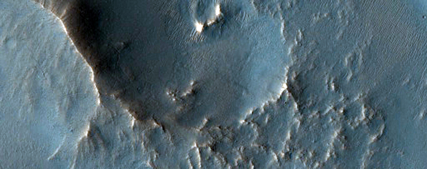 Region East of Baldet Crater
