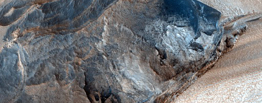 Chasma Boreale Interior Scarp
