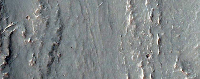 Distal Rampart of Toconao Crater
