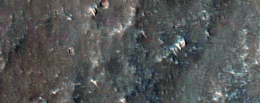 Very Recent Impact Crater
