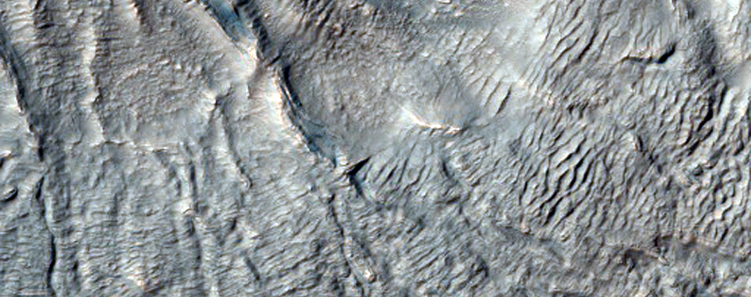 Landforms in Centauri Montes Region
