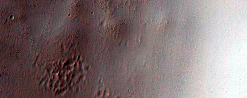 Gullied Crater in Terra Sirenum

