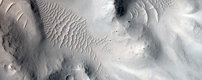 Well-Preserved 7-Kilometer Impact Crater in Meridiani Planum
