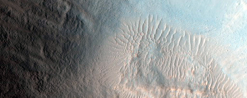 Well-Preserved 4-Kilometer Impact Crater
