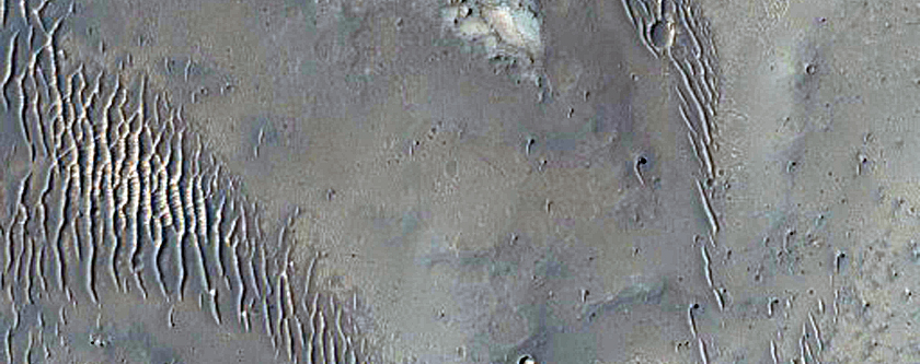 Well-Preserved Impact Crater

