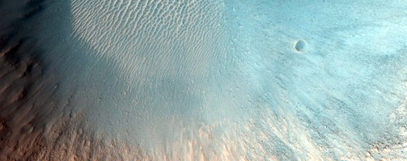 Well-Preserved 2-Kilometer Impact Crater
