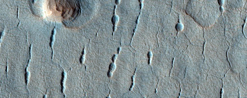 Hill in Scalloped Terrain
