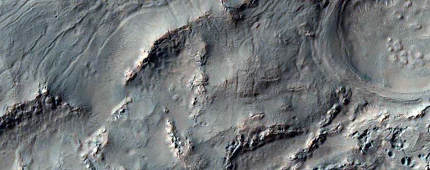 Crater Floor Features
