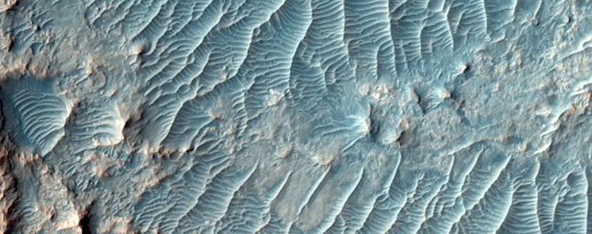 Bedrock Exposures with Dikes and Faults

