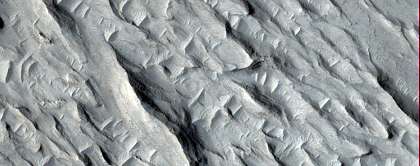 Small Cones in Aeolis Planum Region

