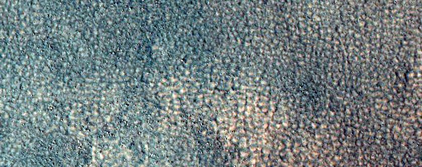 Crater in Mottled Terrain
