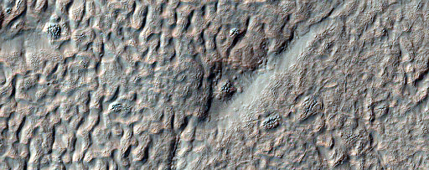 Cracked Terrain in Argyre Basin

